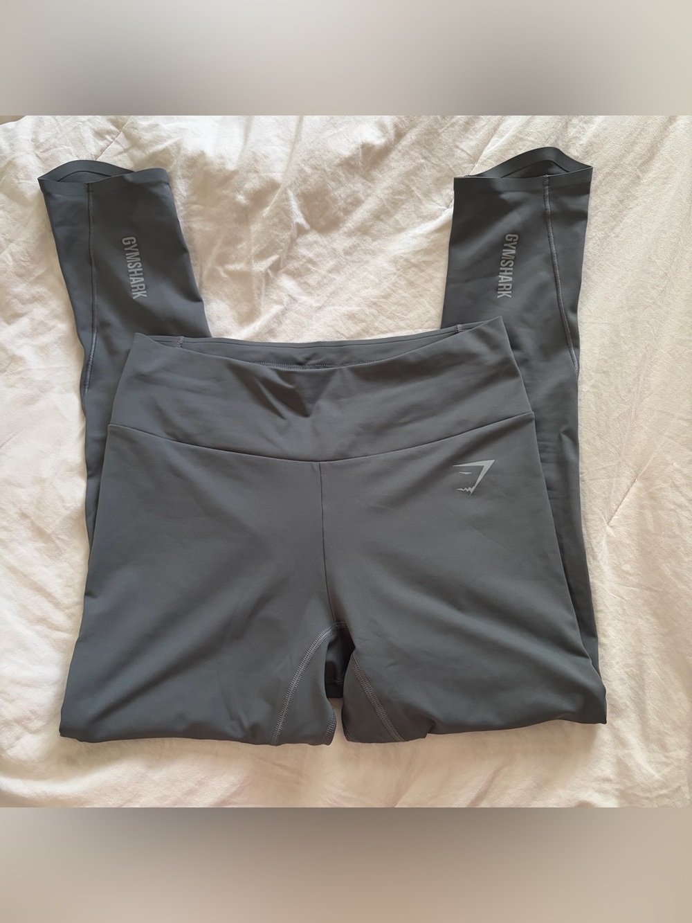 Gymshark Charcoal Gray Athletic Leggings